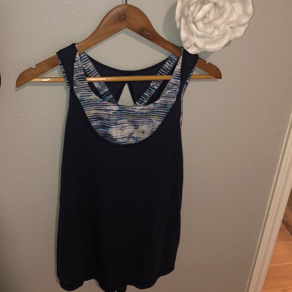 Lululemon tank and sports bra
